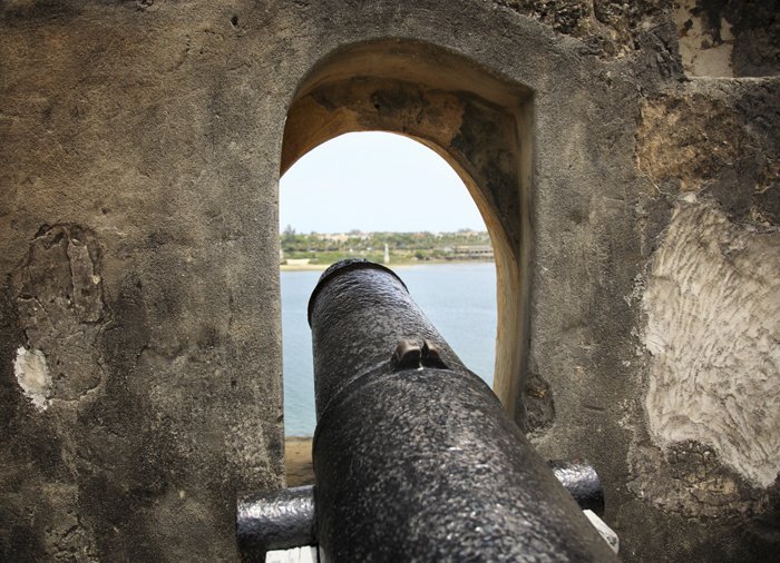 Cannon in Fort Jesus