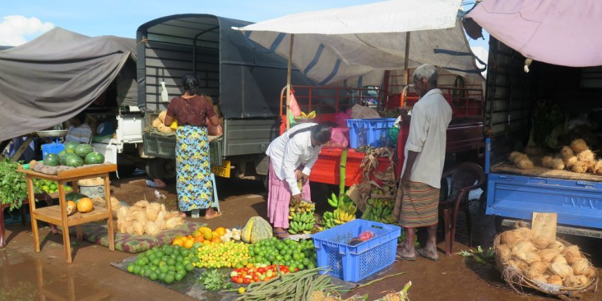 Market in Sri Lanka