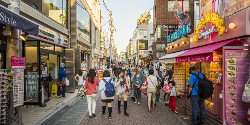 Harajuku district