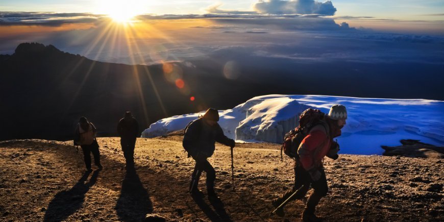 Trekking on Kilimanjaro