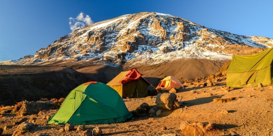camp on kilimanjaro