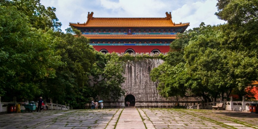 The Ming tombs