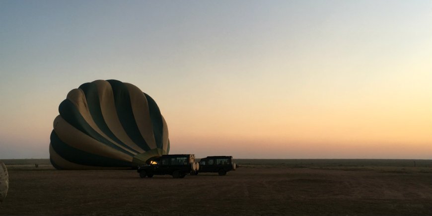 Balloon safari