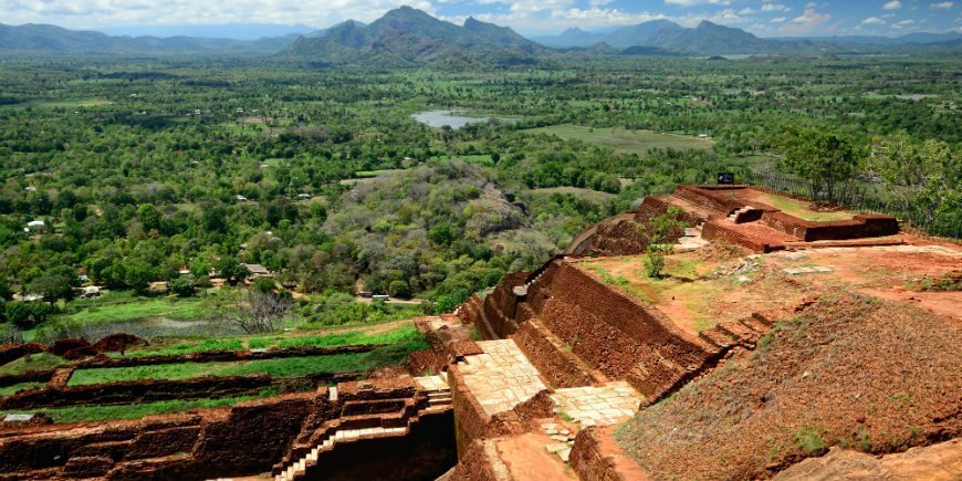 The top of Sigiriya