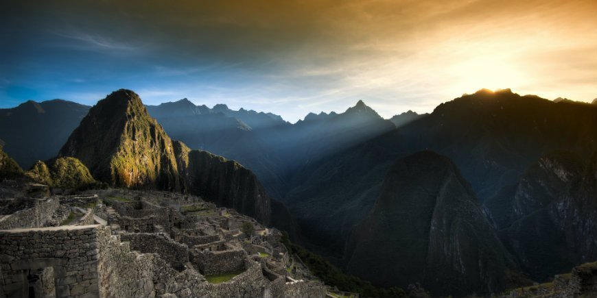 Machu Picchu sun