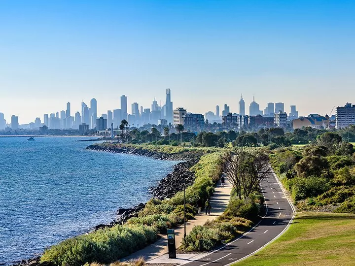 The Australian Coast from Brisbane to Sydney & Melbourne