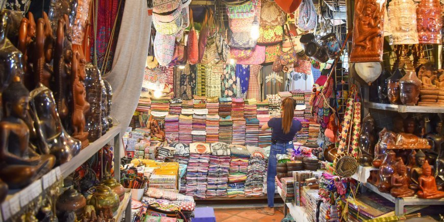 Market in Siem Reap, Cambodia