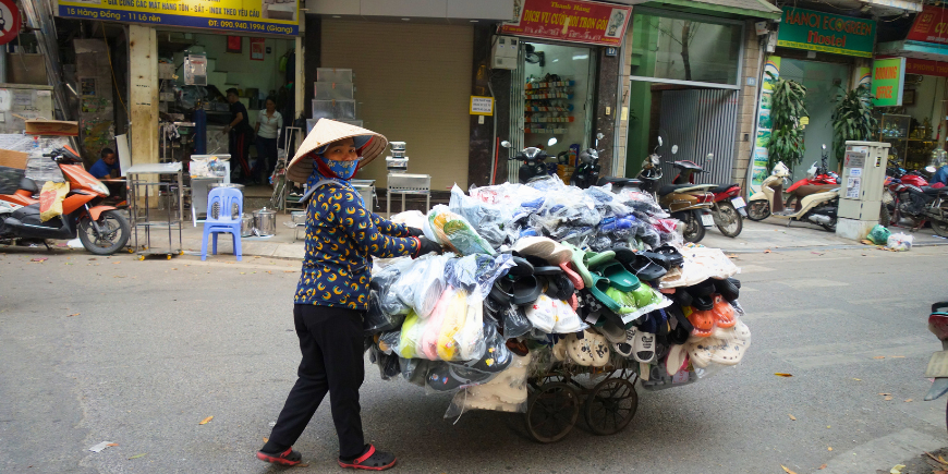 Bicycle dealer in Hanoi