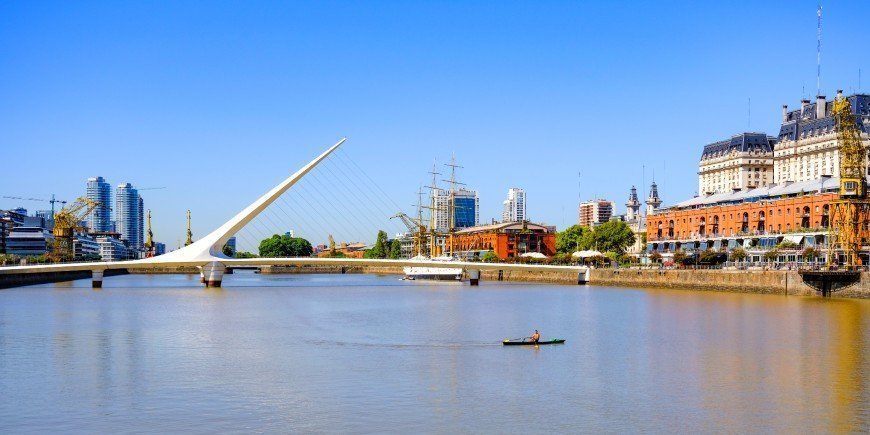 Punta la Mujer in Puerto Madero in Buenos Aires