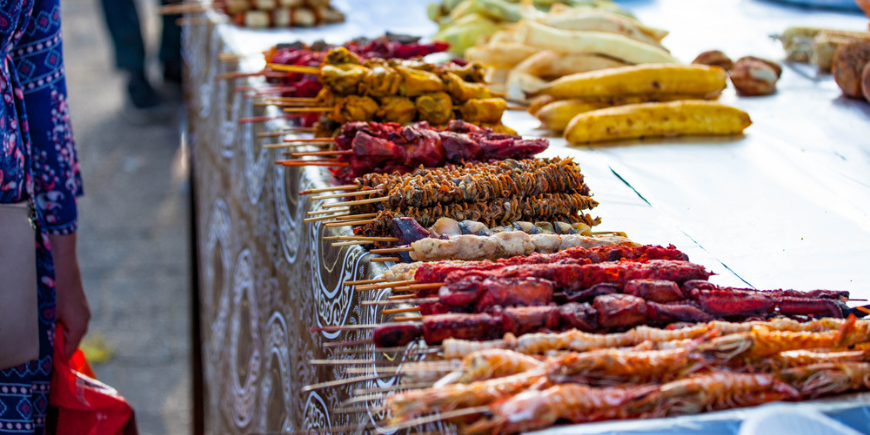 Forodhani street food market in Stone Town