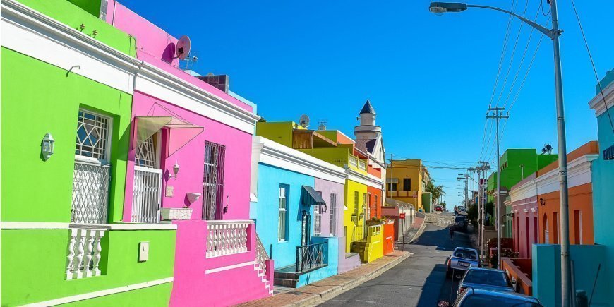 Bo Kaap in Cape Town, South Africa