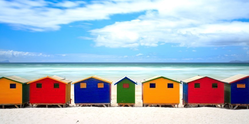 Muizenberg Beach in Cape Town