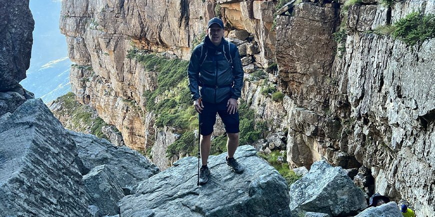 Kenneth on Table Mountain