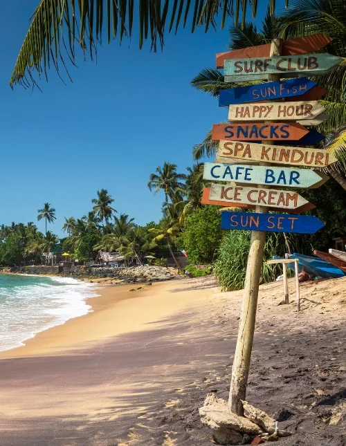Sri Lanka’s beaches with a touch of culture