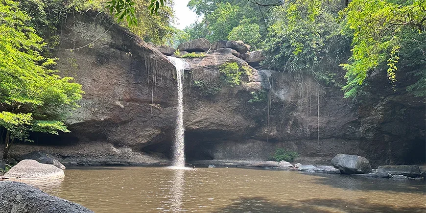 Waterfall in Khao Yai National Park