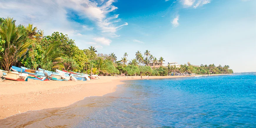 Beautiful day at Bentota Beach