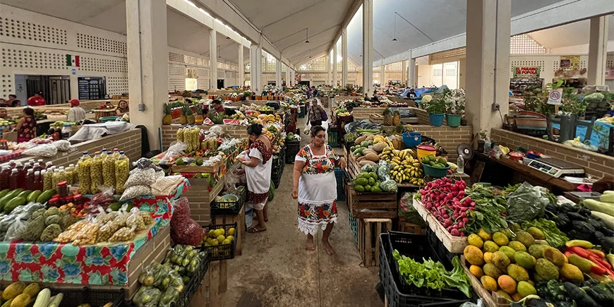 Mercado Municipal in Valladolid, Mexico