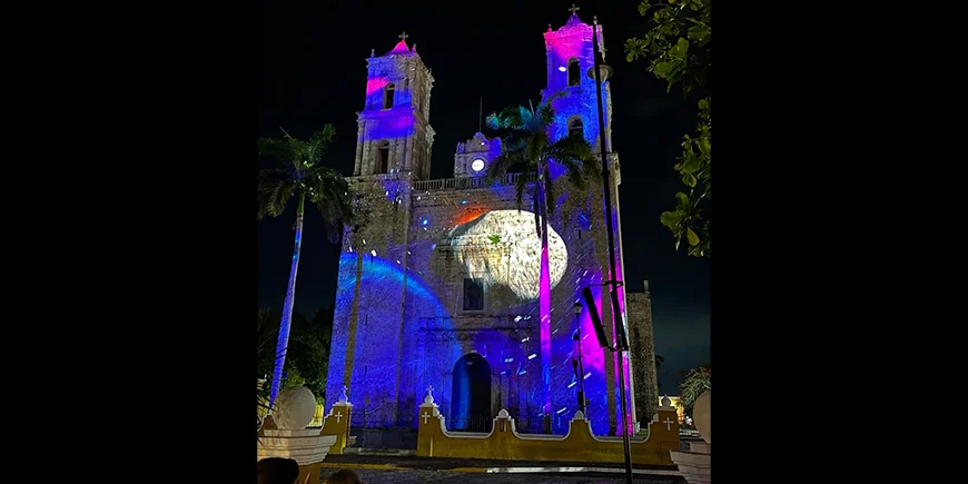 Sound & light show in Valladolid