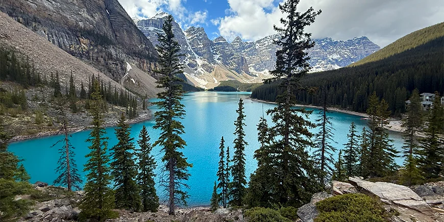 Beautiful lake in Canada