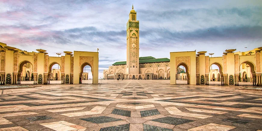 Hassan II Mosque in Casablanca