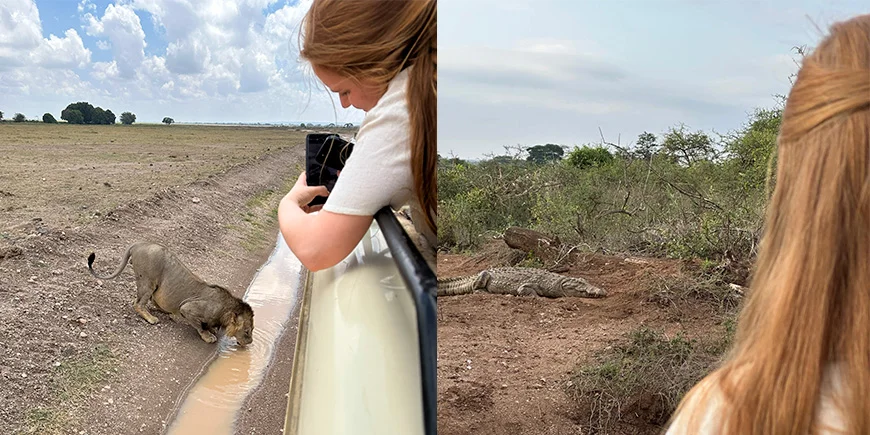 Isabella experiences Kenya