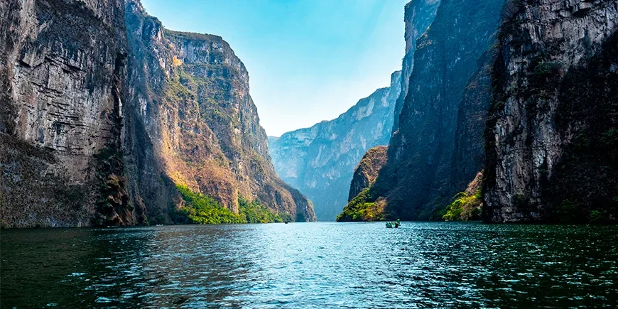Sunny day at Sumidero Canyon