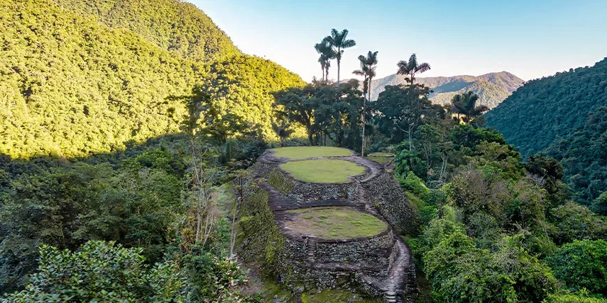 Ciudad Perdida – the Lost City – in Colombia