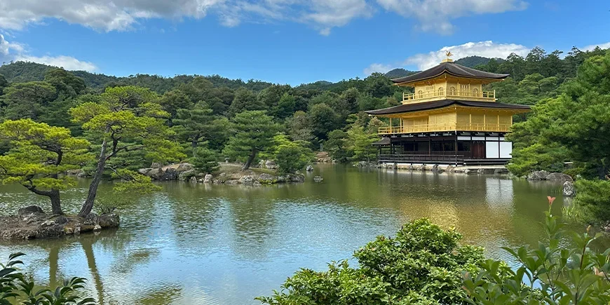 Golden Pavilion in Kyoto