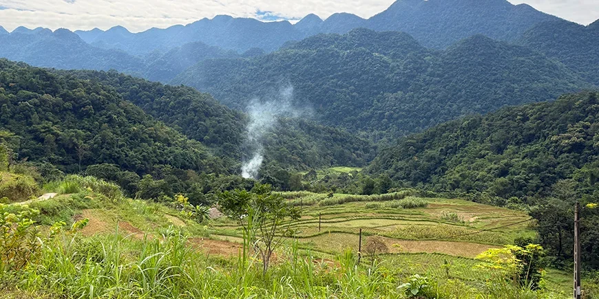 Beautiful Pu Luong in northern Vietnam
