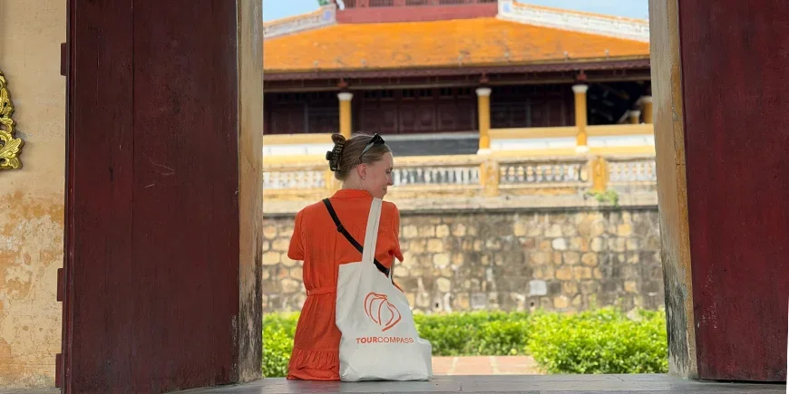 Iida from TourCompass in Hué