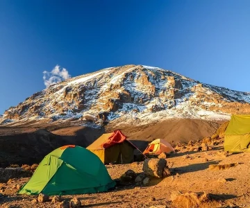 A comparison of the routes on Kilimanjaro