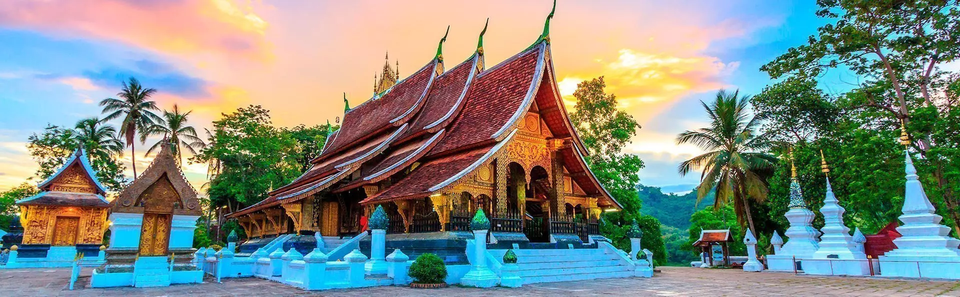 Wat Xieng Thong Temple in Luang Prabang, Laos