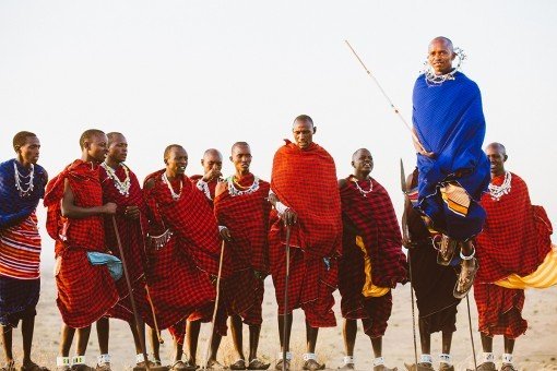 The Masais’ joyful song and high jumps