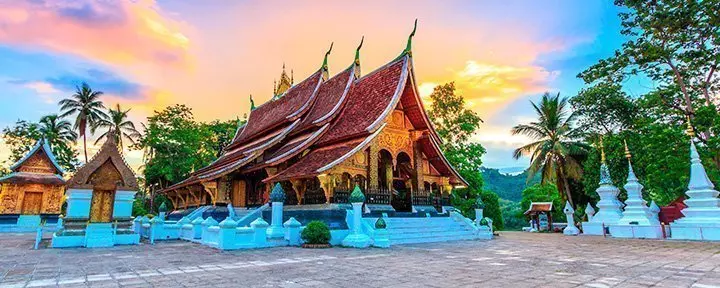 Wat Xieng Thong Temple in Luang Prabang, Laos